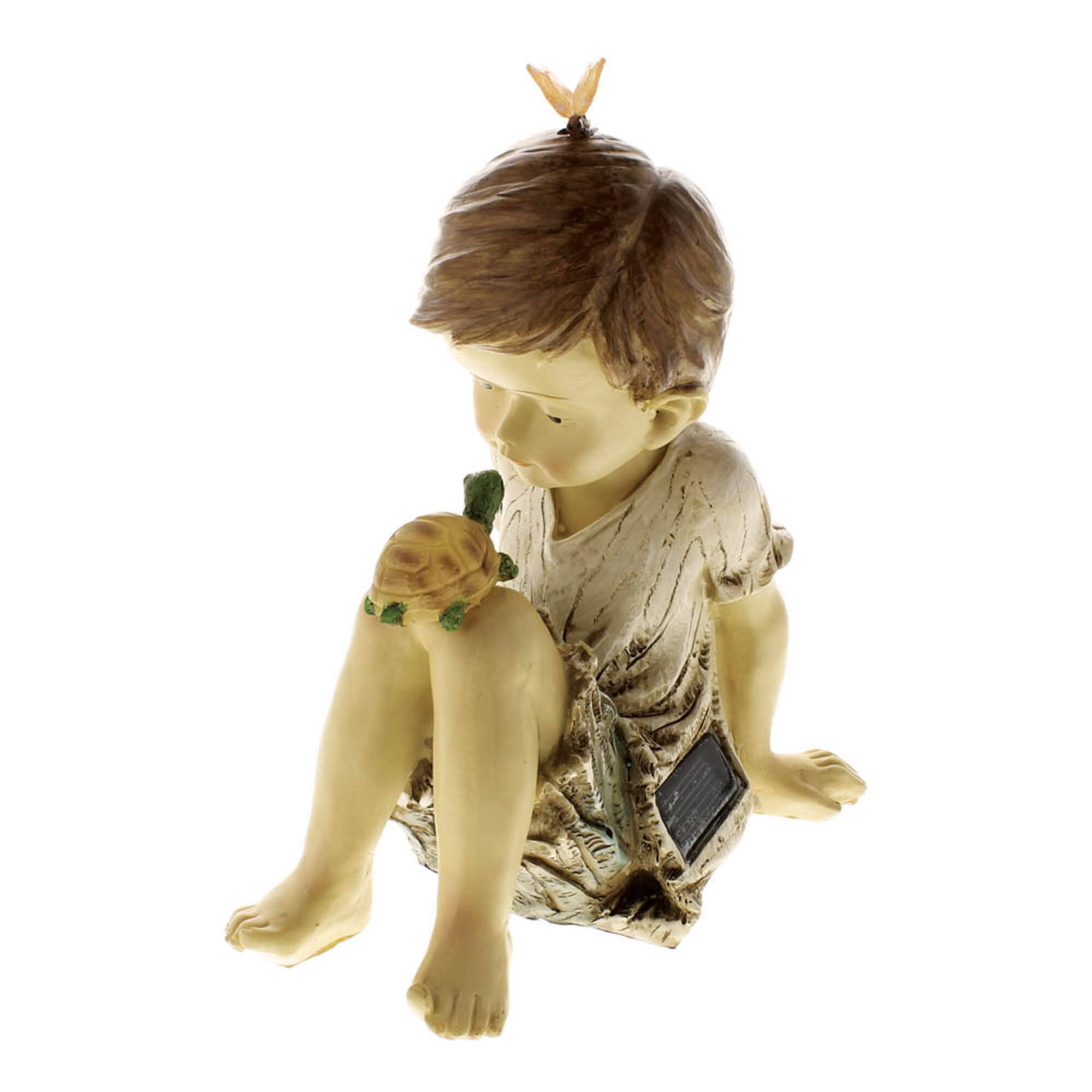 10.5" Making Friends Solar Sculpture